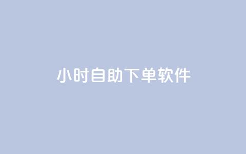 dy24小时自助下单软件 - 一个SEO友好的标题。  第1张