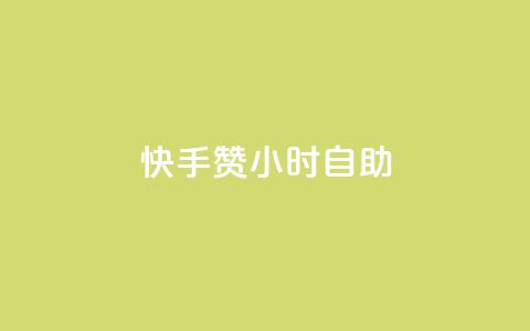 快手赞24小时自助 - 快手赞实现24小时自助服务新模式!  第1张