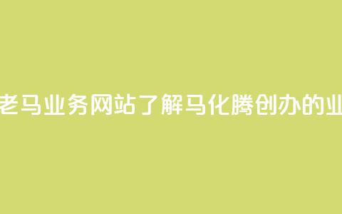 老马qq业务网站 - 老马QQ业务网站-了解马化腾创办的QQ业务平台~  第1张