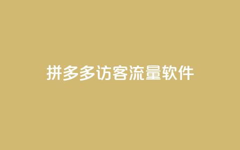 拼多多访客流量软件,Qq赞一元1万个 - 抖音推广网站 小红书24小时自助业务网站  第1张