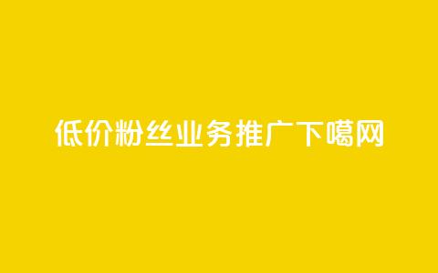 低价ks粉丝业务推广  第1张