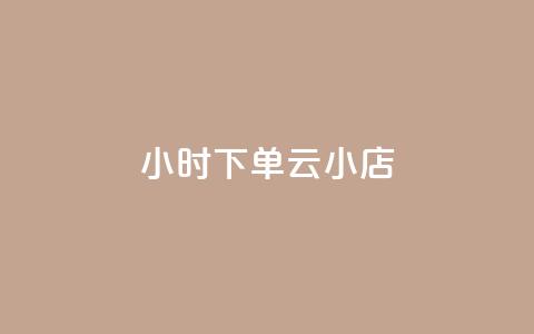 24小时下单云小店 - qqc十年沉淀2023轻量版  第1张