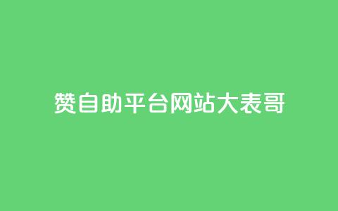dy赞自助平台网站大表哥,网红商城在线下ks - 低价货源卡网辅助科技 快手卡盟平台自助  第1张