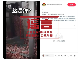 广西落马官员家中发现大量金砖？官方辟谣